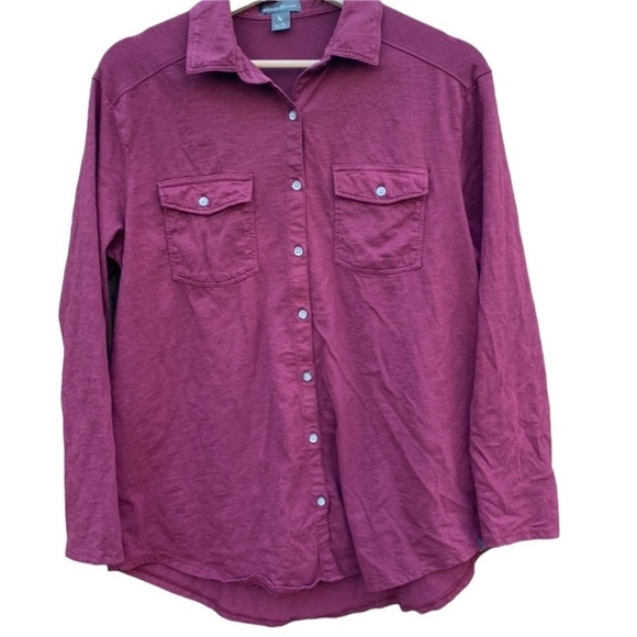 EDDIE Bauer PL button down - Picture 1 of 3